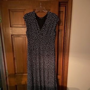 Ladies size 14 polka dot dress